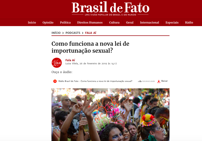 print brasil de fato carnaval